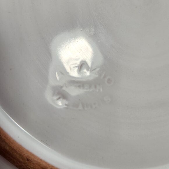 Vallauris Fish Plate A. Fazio Hand Painted Redware Pottery SAP Mark France VTG - Picture 7 of 7